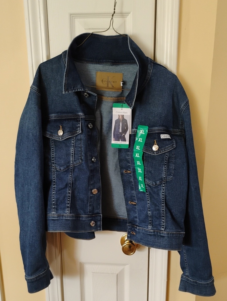 Calvin Klein Storm Blue Denim Jacket